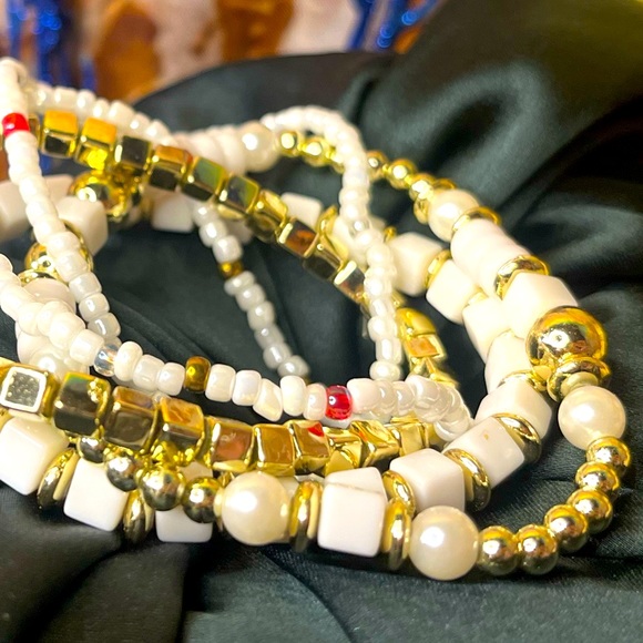 Bohemian glass Bracelet set - Picture 5 of 13